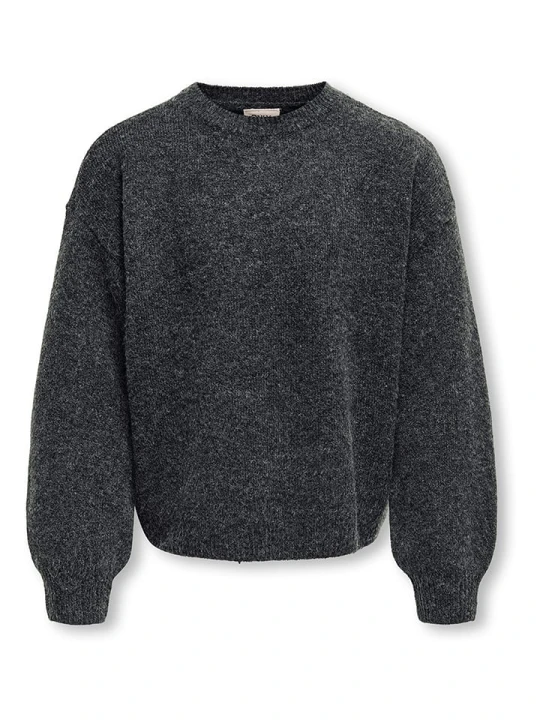 Zdjęcie produktu KIDS ONLY Sweter "Heldo" w kolorze antracytowym rozmiar: 122/128