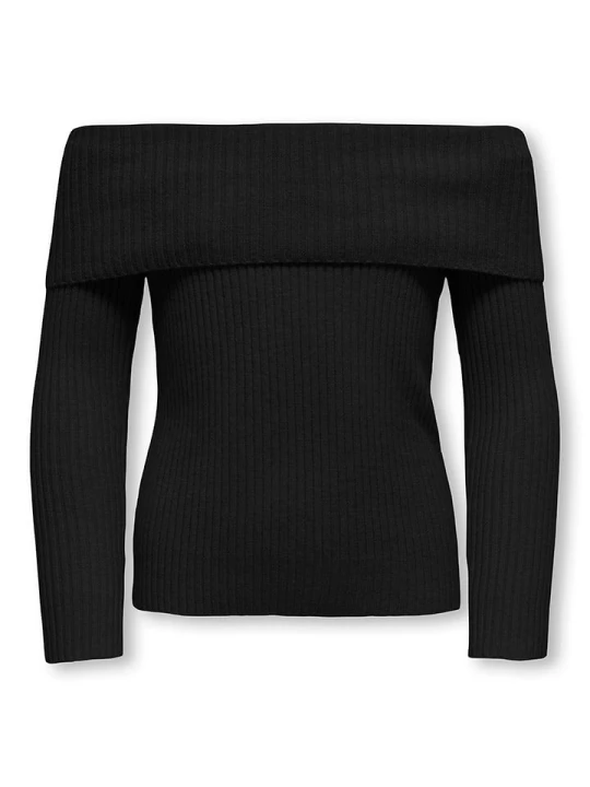 Zdjęcie produktu KIDS ONLY Sweter "Katia" w kolorze czarnym rozmiar: 158/164