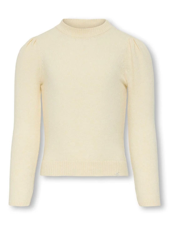 Zdjęcie produktu KIDS ONLY Sweter "Katia" w kolorze kremowym rozmiar: 92