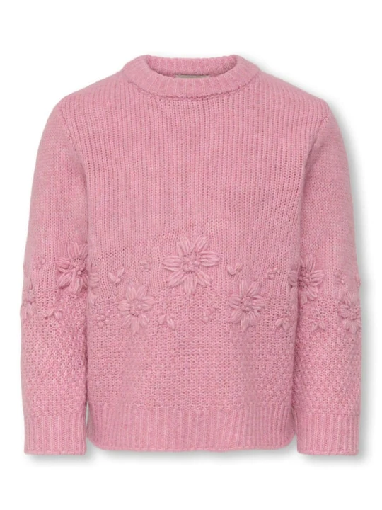 Zdjęcie produktu KIDS ONLY Sweter "Tanya" w kolorze jasnoróżowym rozmiar: 110