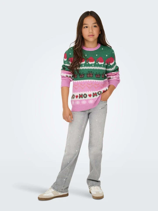 Zdjęcie produktu KIDS ONLY Sweter "Xmas" ze wzorem rozmiar: 158 / 164