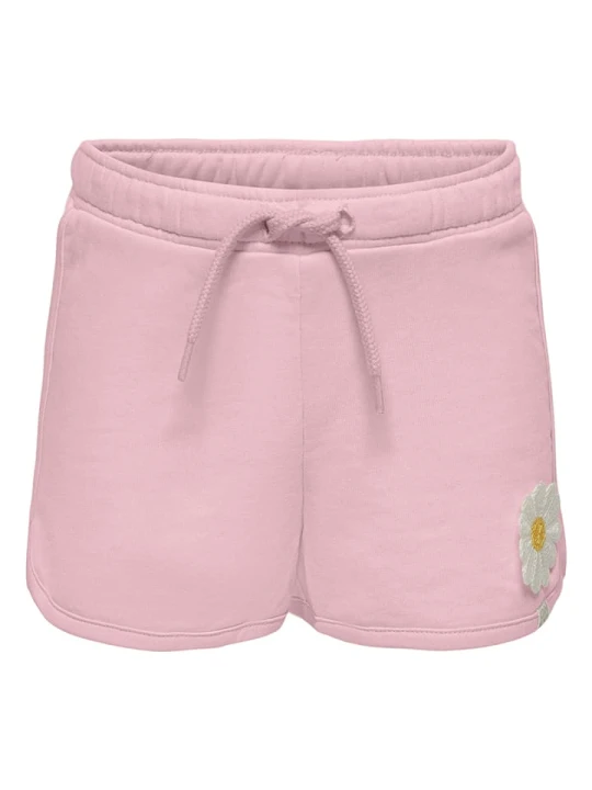 Zdjęcie produktu KIDS ONLY Szorty dresowe "Ginnie" w kolorze jasnoróżowym rozmiar: 110