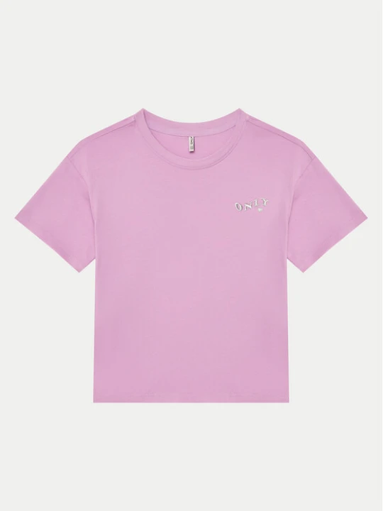 Zdjęcie produktu Kids ONLY T-Shirt Maiken 15313877 Fioletowy Regular Fit