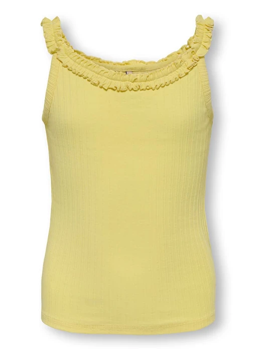 Zdjęcie produktu KIDS ONLY Top "Billie" w kolorze żółtym rozmiar: 134/140