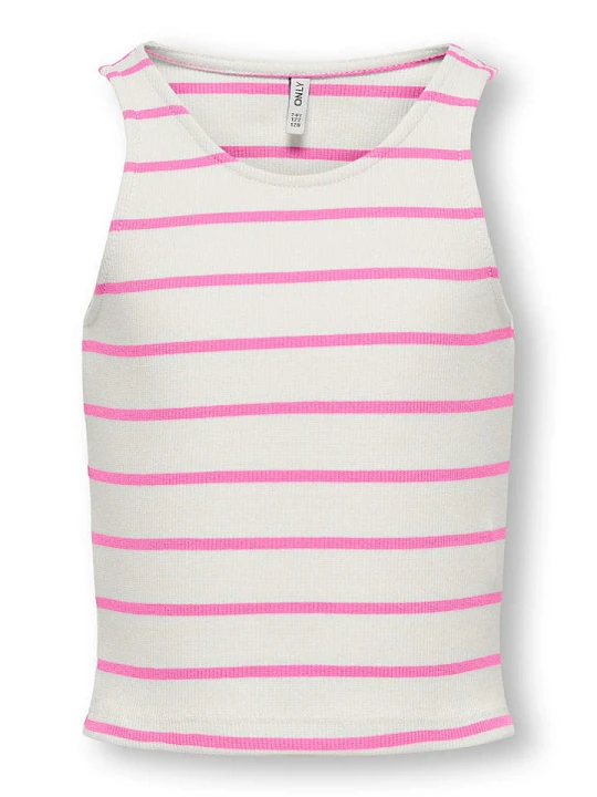 Zdjęcie produktu KIDS ONLY Top "Nessa" w kolorze białym rozmiar: 122/128