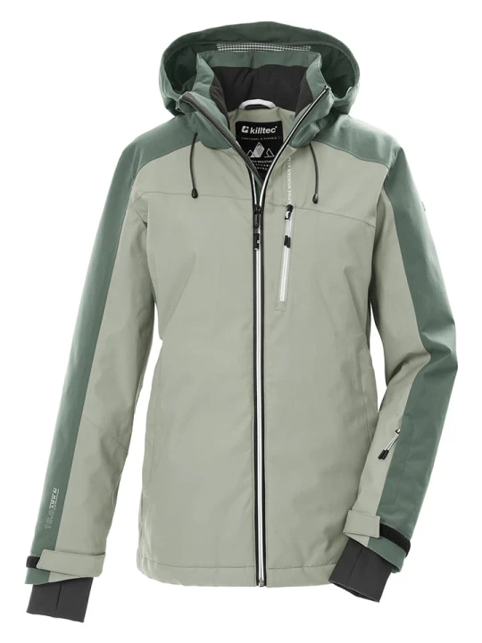 Zdjęcie produktu Killtec Kurtka narciarska w kolorze szarozielonym rozmiar: 42