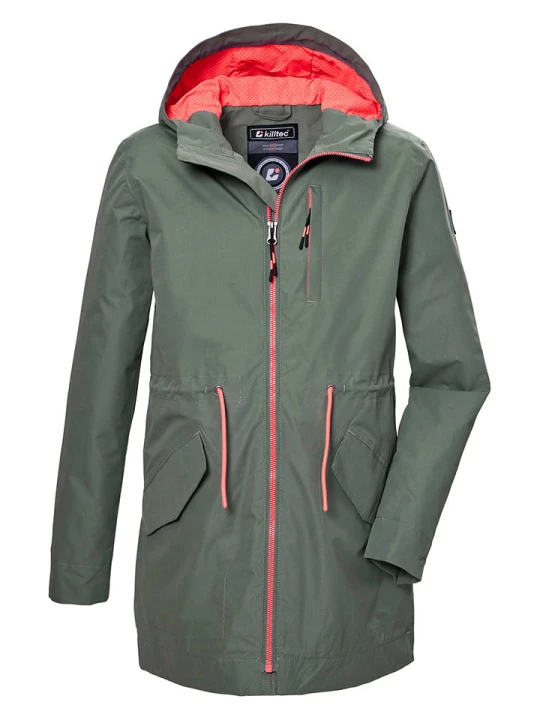 Zdjęcie produktu Killtec Parka funkcyjna "Kos 148" w kolorze oliwkowym rozmiar: 152