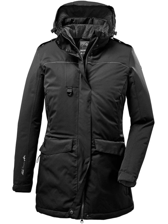 Zdjęcie produktu Killtec Parka funkcyjna "Ostfold" w kolorze czarnym rozmiar: 46