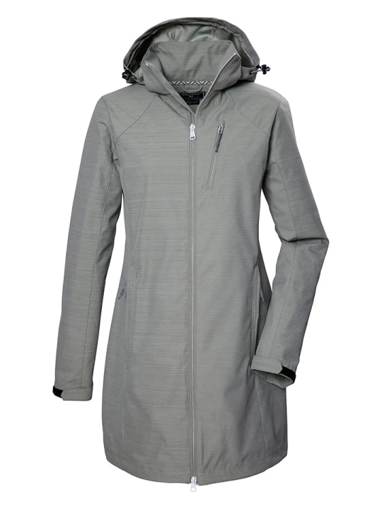 Zdjęcie produktu Killtec Parka softshellowa "KOS 57" w kolorze zielonym rozmiar: 38