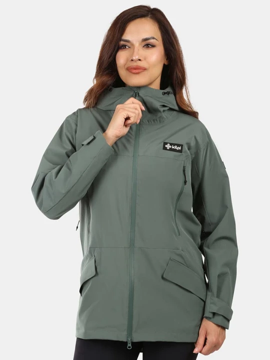 Zdjęcie produktu Kilpi Płaszcz funkcyjny "Ayra" w kolorze khaki rozmiar: 46