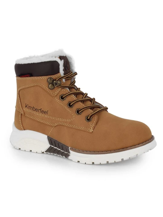 Zdjęcie produktu Kimberfeel Botki zimowe "Abel" w kolorzejasnobrązowym rozmiar: 31