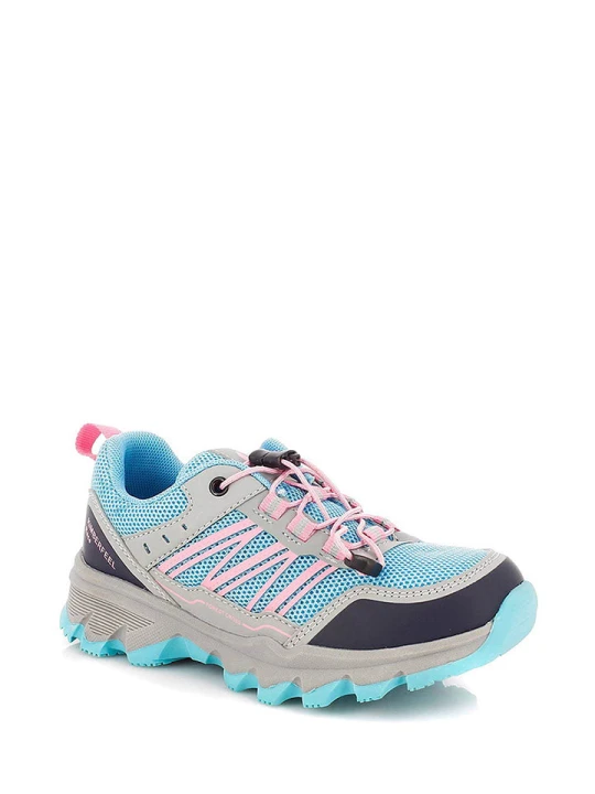 Zdjęcie produktu Kimberfeel Buty "Djody" w kolorze błękitno-szaro-jasnoróżowym do biegania rozmiar: 30
