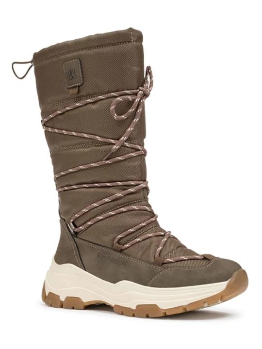 Zdjęcie produktu Kimberfeel Kozaki zimowe "Isa" w kolorze khaki rozmiar: 41