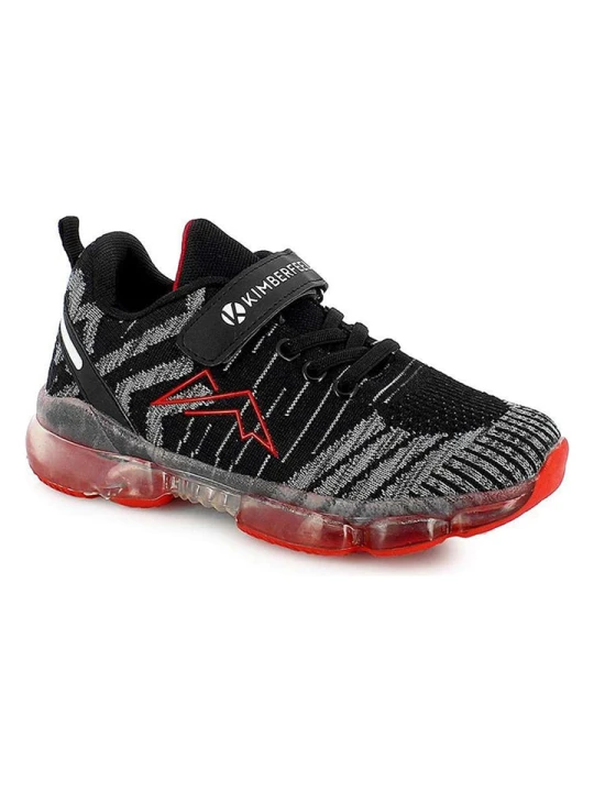 Zdjęcie produktu Kimberfeel Sneakersy "Noah" w kolorze czarno-szarym rozmiar: 27