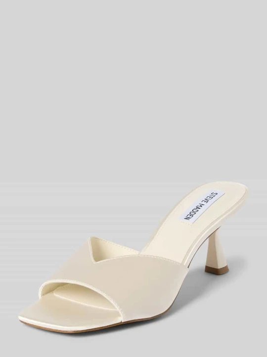 Zdjęcie produktu Klapek na obcasie typu kieliszek model 'Ivie' Steve Madden Écru