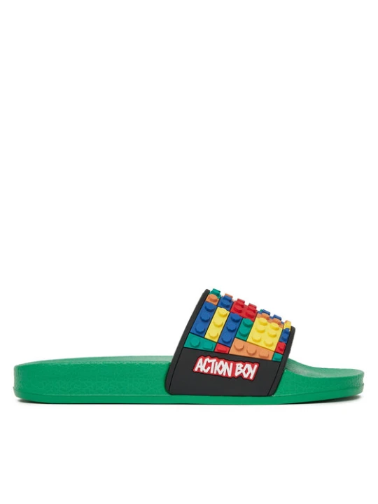 Zdjęcie produktu Klapki Action Boy P3047043K Zielony