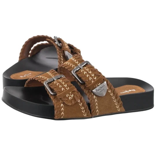 Zdjęcie produktu Klapki Agnes Ethenic W Nut Brown PLS900006 877 (PE125-a) Pepe Jeans
