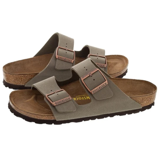 Zdjęcie produktu Klapki Arizona BS Nubuk Stone 151213 (BK19-b) Birkenstock