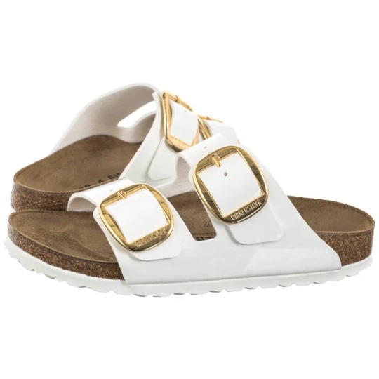 Zdjęcie produktu Klapki Arizona Big Buckle Patent White 1019818 (BK270-a) Birkenstock