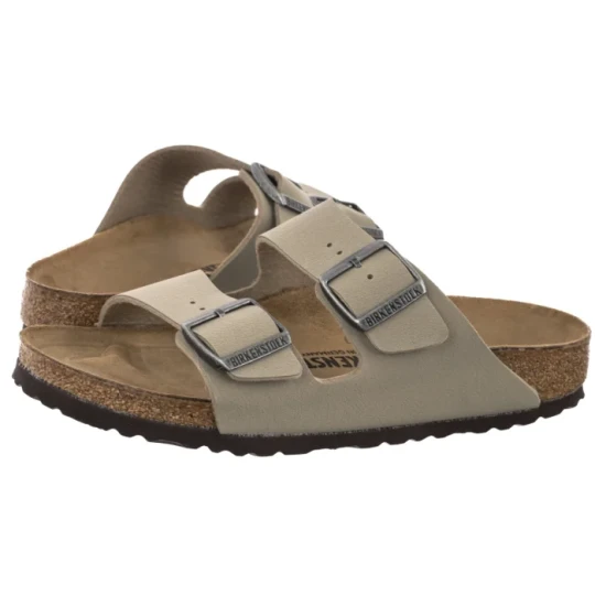 Zdjęcie produktu Klapki Arizona BS Facec Khaki/Dark Brown OS 1033132 (BK391-a) Birkenstock