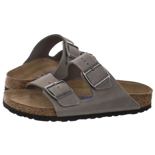 Zdjęcie produktu Klapki Arizona BS Soft Footbed Iron 1013645 (BK349-c) Birkenstock