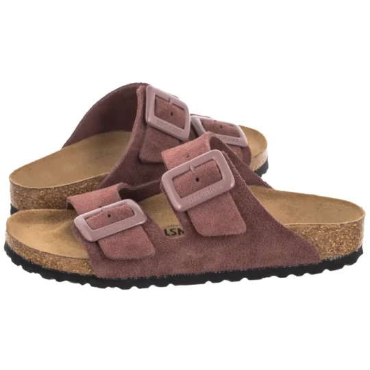 Zdjęcie produktu Klapki Arizona Cushion Buckle Pepper Suede 1033103 (BK421-a) Birkenstock