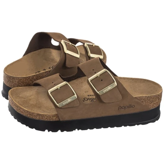 Zdjęcie produktu Klapki Arizona Pap Flex Platform Dark Tea 1028366 (PP13-d) Papillio
