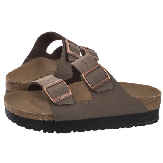 Zdjęcie produktu Klapki Arizona Pap Flex Platform Mocca 1027417 (PP12-b) Papillio