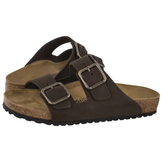 Zdjęcie produktu Klapki Arizona Wire Buckle Mocca Leather 1032761 (BK392-a) Birkenstock