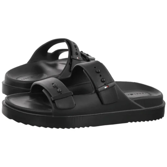 Zdjęcie produktu Klapki Basenowe Light Adjustable Pool Slider Black FM0FM05757 BDS (TH1443-c) Tommy Hilfiger