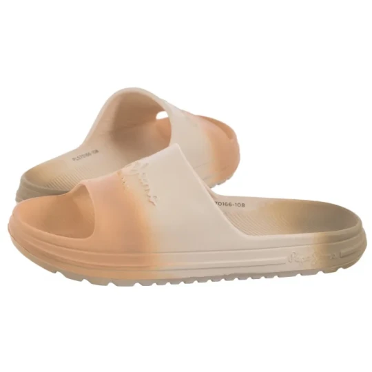 Zdjęcie produktu Klapki Beach Slidecol Light Peach Beige PLS70166 108 (PE45-a) Pepe Jeans