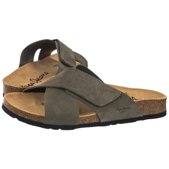 Zdjęcie produktu Klapki Bio Evolve M Brown PMS800002 882 (PE126-a) Pepe Jeans