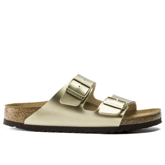 Zdjęcie produktu Klapki damskie Birkenstock Arizona 1016111 - złote