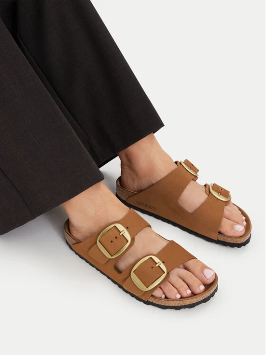 Zdjęcie produktu Klapki Birkenstock Arizona Big Buckle 1032989 Brązowy jasny