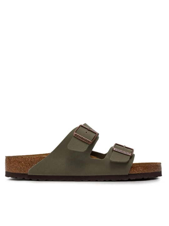 Zdjęcie produktu Klapki Birkenstock Arizona Birko-Flor nubuk 0151211 Szary