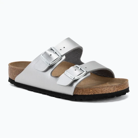 Zdjęcie produktu Klapki BIRKENSTOCK Arizona Birko-Flor silver