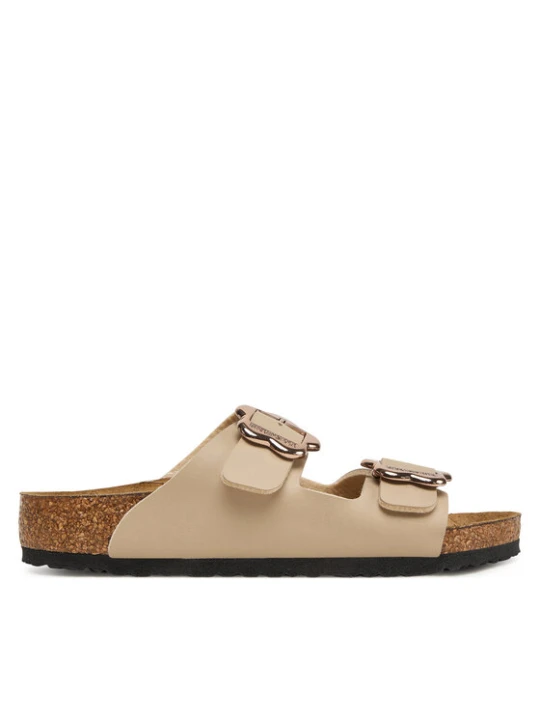 Zdjęcie produktu Klapki Birkenstock Arizona Flower Buckle Kids 1030419 S Beżowy