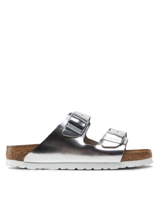 Zdjęcie produktu Klapki Birkenstock Arizona Metallic 1005961 Srebrny