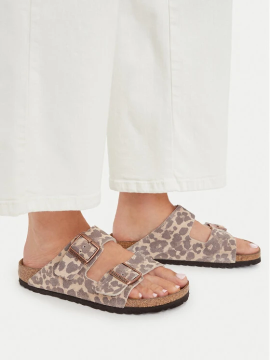 Zdjęcie produktu Klapki Birkenstock Arizona Print 1033330 Brązowy jasny