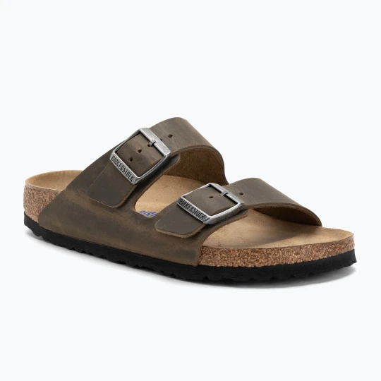 Zdjęcie produktu Klapki BIRKENSTOCK Arizona SFB LEOI Narrow faded khaki Zielony