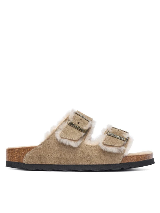 Zdjęcie produktu Klapki Birkenstock Arizona Shearling 1028293 Beżowy