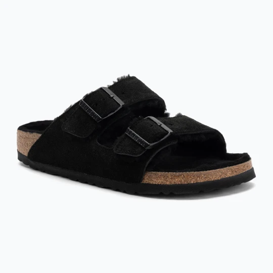 Zdjęcie produktu Klapki BIRKENSTOCK Arizona Shearling SL Narrow black