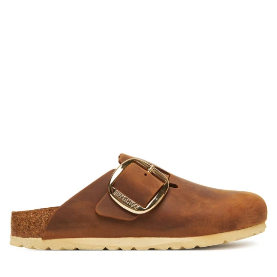 Zdjęcie produktu Klapki Birkenstock Boston Big Buckle Hex 1030446 Brązowy