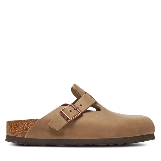 Zdjęcie produktu Klapki Birkenstock Boston zamsz 1019484 Brązowy