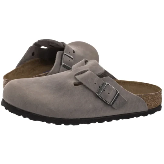 Zdjęcie produktu Klapki Boston BS Soft Footbed Iron 1013256 (BK353-b) Birkenstock
