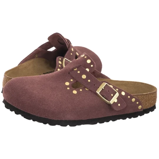 Zdjęcie produktu Klapki Boston Rivet Border Pepper Suede 1032897 (BK318-c) Birkenstock
