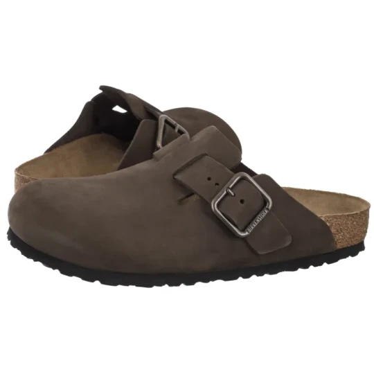 Zdjęcie produktu Klapki Boston Wire Buckle Mocca Leather 1032760 (BK394-a) Birkenstock