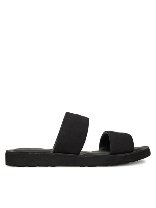 Zdjęcie produktu Klapki Calvin Klein Double Strap Cv Logo HM0HM01801 Czarny