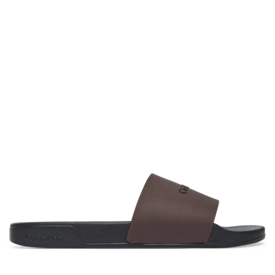 Zdjęcie produktu Klapki Calvin Klein Ess Slide Monobrand Cv HM0HM02107 Brązowy
