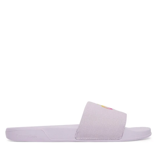 Zdjęcie produktu Klapki Calvin Klein Essential Slide Pride Cv Wn HW0HW03297 Fioletowy jasny